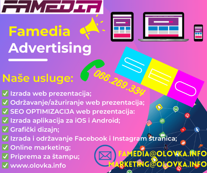 Objava · društvene mreže